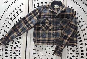 Salty Crew Plaid Flannel Button-Up Long Sleeve Small